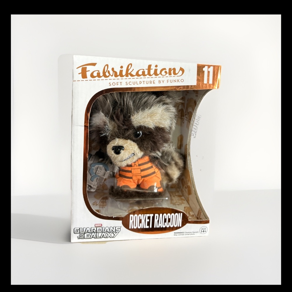 Funko Fabrikations Rocket Raccoon Plush - Brown and Orange 11